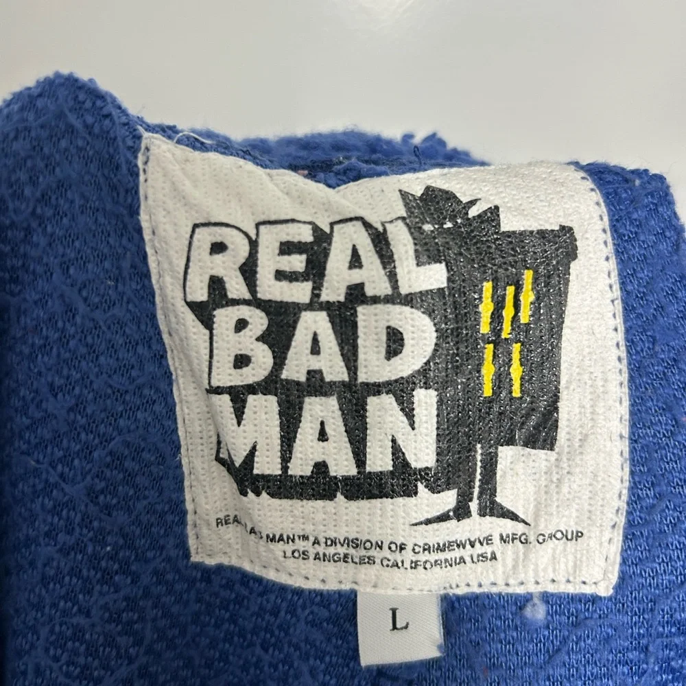 Real Bad Man Out of Mind BOA Fleece Pant Size size large - Picture 8 of 10